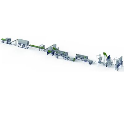 Mua Máy giặt tái chế nhựa Máy làm sạch chai tự động 200kw online manufacture