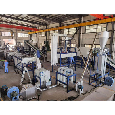 Mua Đường rửa chai PET hợp lý 490kw Máy tái chế nhựa công nghiệp 500 - 3000kg/h online manufacture