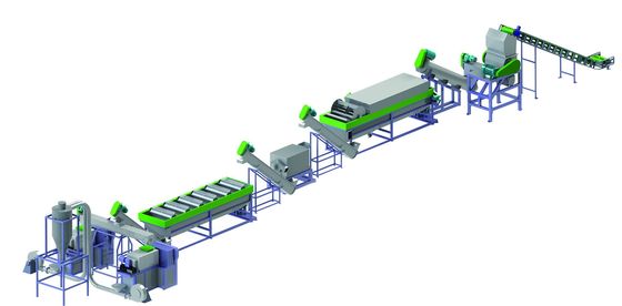 Mua 1500kg/hr PP PE phim rửa dây chuyền Máy tái chế nhựa tùy chỉnh online manufacture