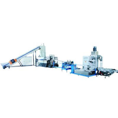 Mua Máy tái chế sợi PET và mảnh PET với máy ép viên máy cắt một cấp online manufacture