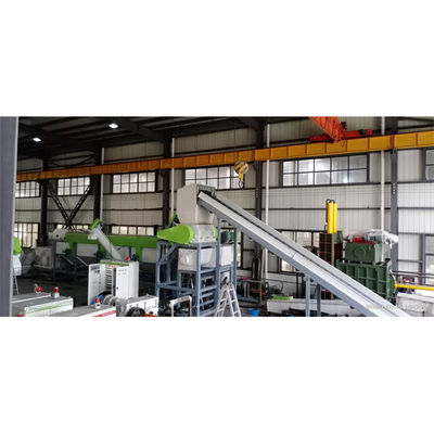Máy giặt tự động tái chế nhựa Máy giặt phim nông nghiệp với sấy khô