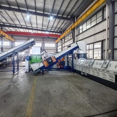PP PE Extruder Plastic Pelletizing Line, máy pelletizing hai giai đoạn 500kg / giờ