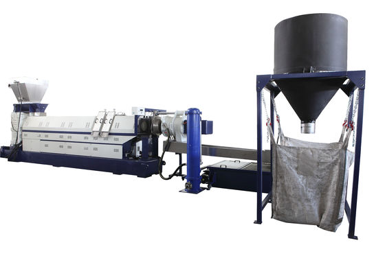 Máy ép phim nhựa PP PE Máy đẩy nhựa một vít 500kg/hrs