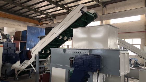 Máy tái chế viên nhựa một vít PA Film Plastic Granulator Machine