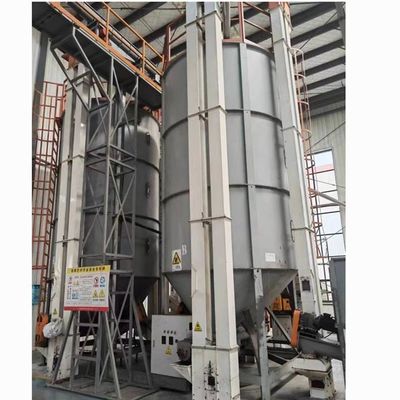 Thép không gỉ nhựa nhựa tái chế máy trộn silo cho các viên nhựa PP PET ABS