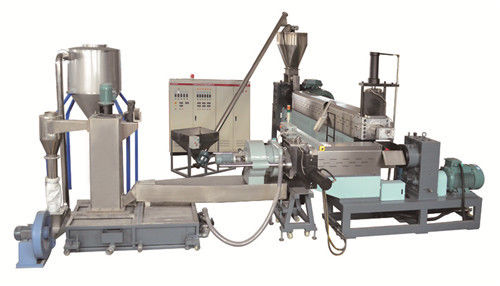 Máy nghiền nhựa HDPE PP Flake Single Screw Extruder Exhausting