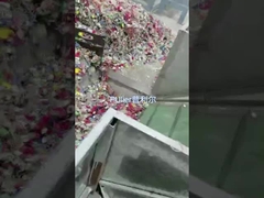 Máy giặt chai sữa 500-3000kg/h Máy lọc rác thải nhựa